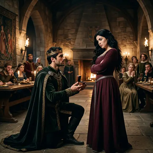 King Proposes to Stubborn Princess