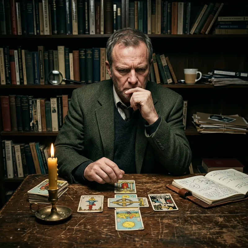 Detective Uses Tarot Cards in Mystery Setting Detective Uses Tarot Cards in Mystery Setting