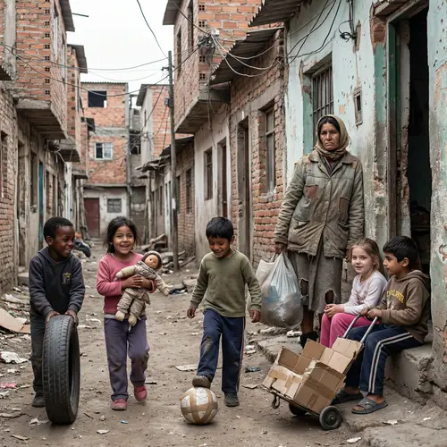 Harsh Realities of Poverty: Urban Struggles