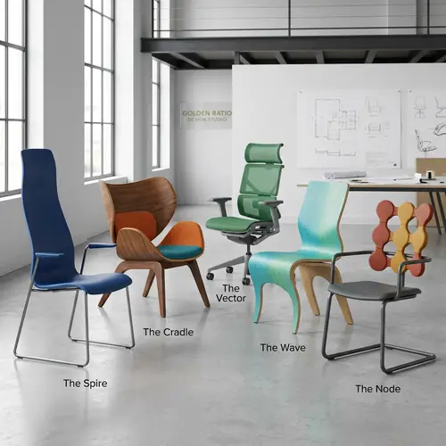 Ergonomic Chair Designs: Golden Ratio for Optimal Comfort & Aesthetics