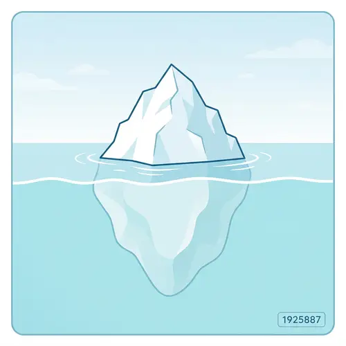 Reproducible Iceberg Image with Light Water