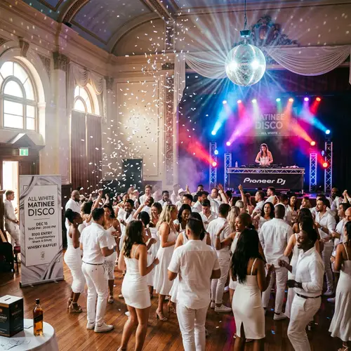 All White Martinee Disco Party | December 15 Event