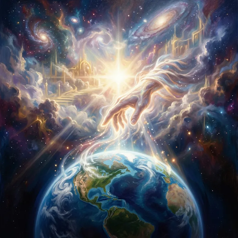 God Created Heaven and Earth - A Divine Exploration