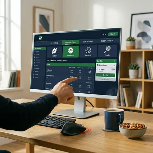 Online Sports Betting Interface: Betting Options, Odds & Analysis