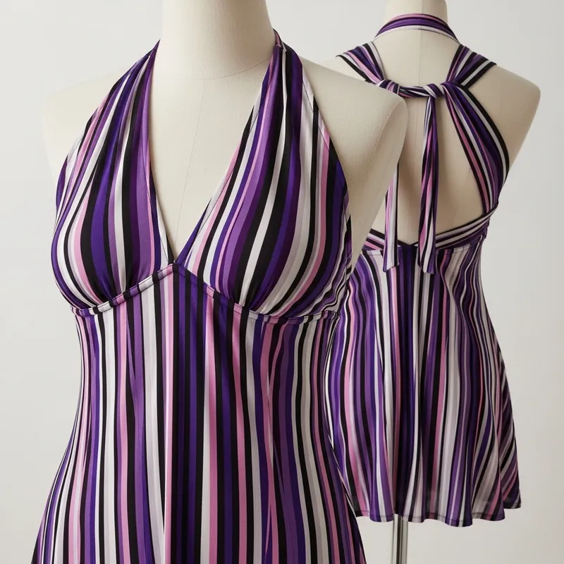 Stylish Promotional Shirts in Purple & Black