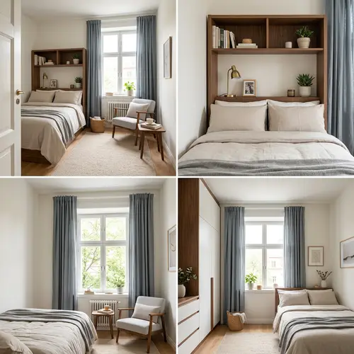 Cozy 13m² Bedroom Design Ideas