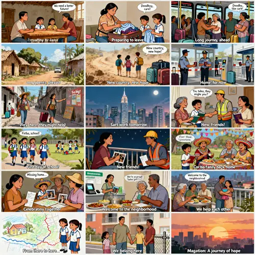 25 Comics on Migration Themes