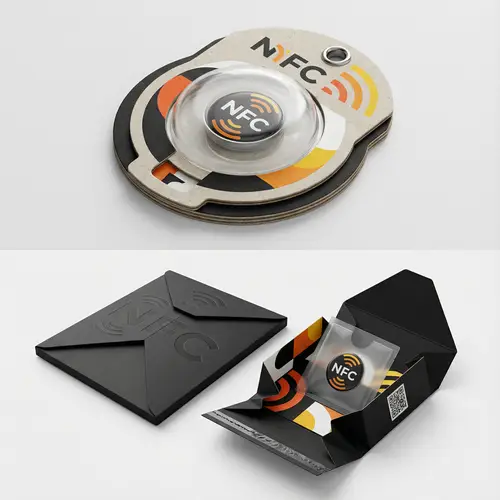 Unique NFC Epoxy Tag Packaging Design Ideas