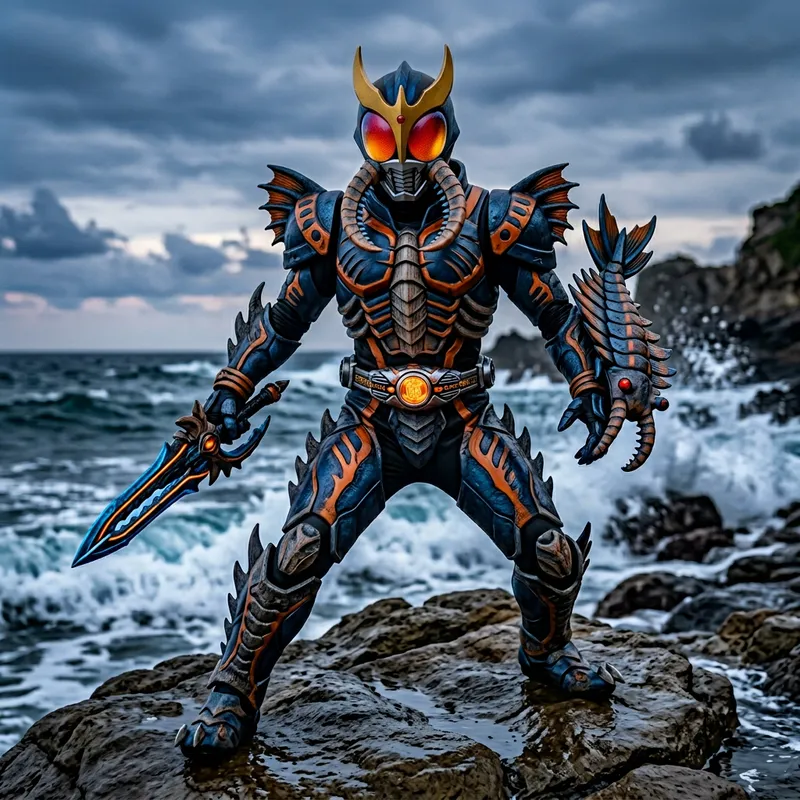Kamen Rider Kuuga: Anomalocaris Inspired Design Kamen Rider Kuuga: Anomalocaris Inspired Design