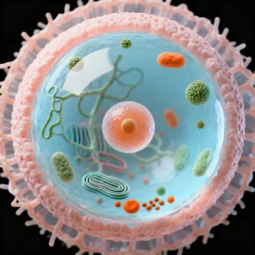 Detailed 3D Model of a Human Ovum