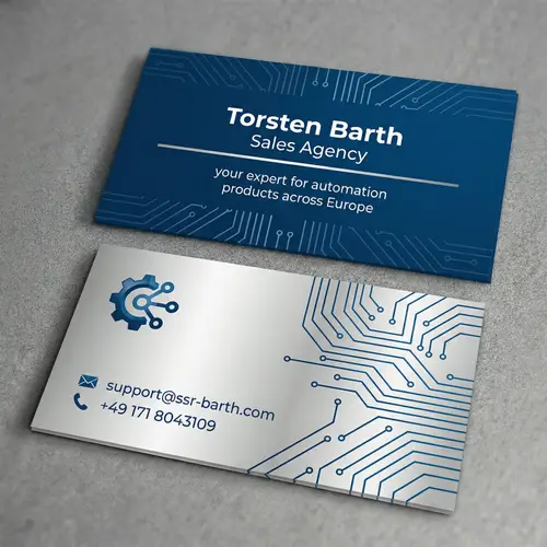 Professional Business Card Design | Automation Products