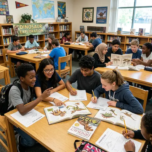 Dinosaur Test Fun for Kids Aged 12 to 14