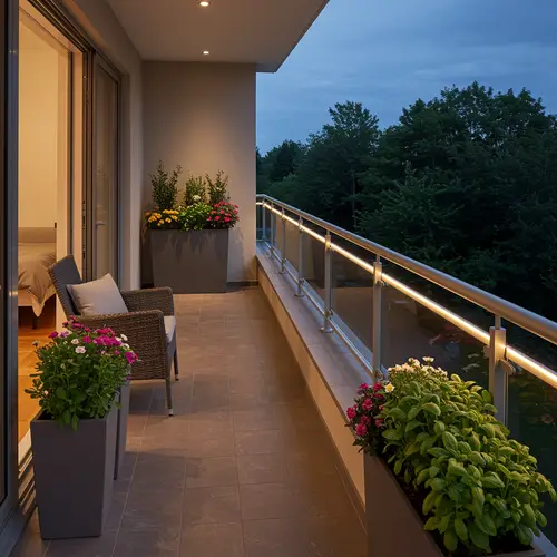 Stunning 7x4 Balcony Design Ideas