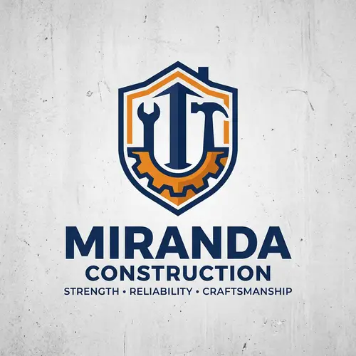 Miranda Construction | Strength, Reliability & Craftsmanship Logo