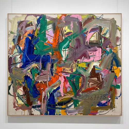 Abstract Painting by Tomory Dodge & Amy Sillman