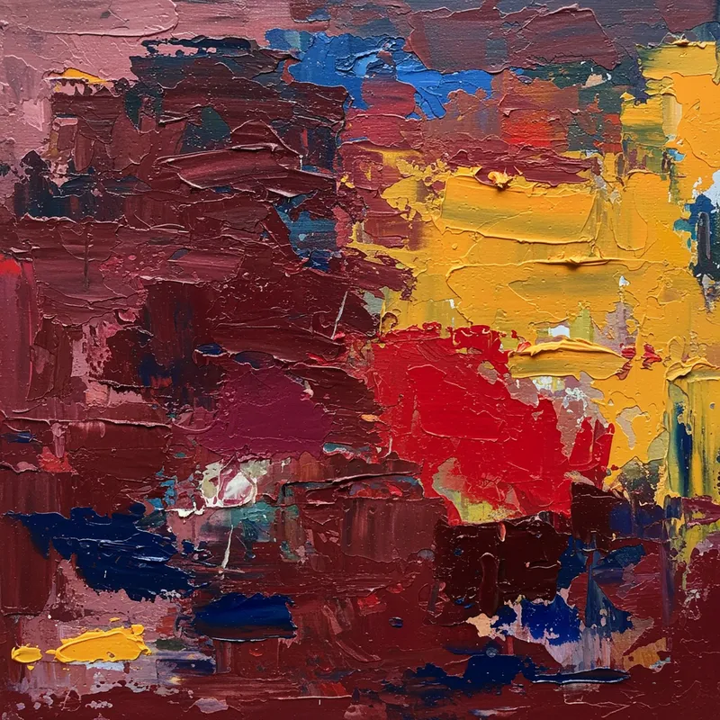 Abstract Painting by Tomory Dodge & Amy Sillman