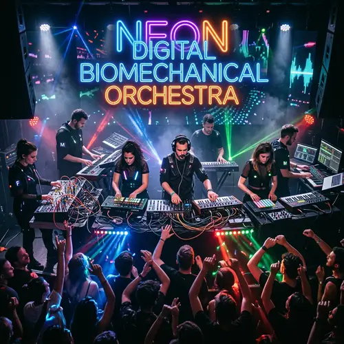 Digital Biomechanical Orchestra | Experimental Electronic Music Band