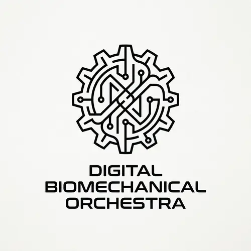 Digital Biomechanical Orchestra | Experimental Music Band Logo