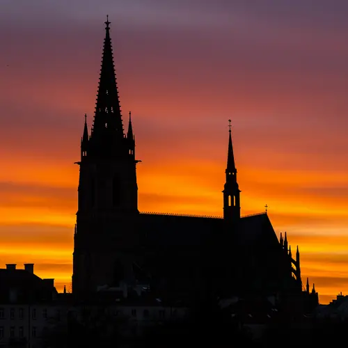 Silhouette of a Church - Stunning Views