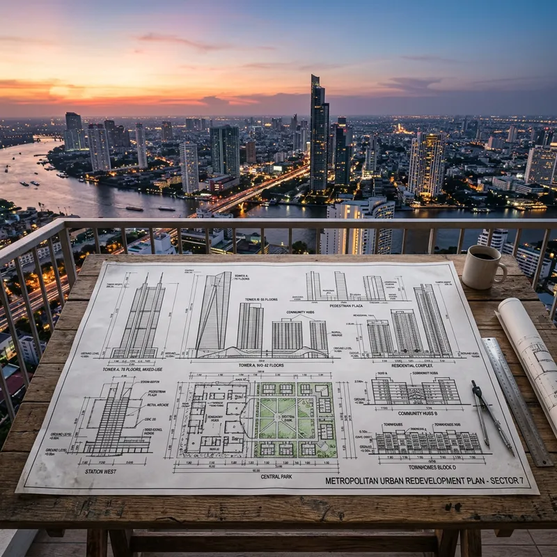 Innovative Architectural Blueprints for Urban Spaces