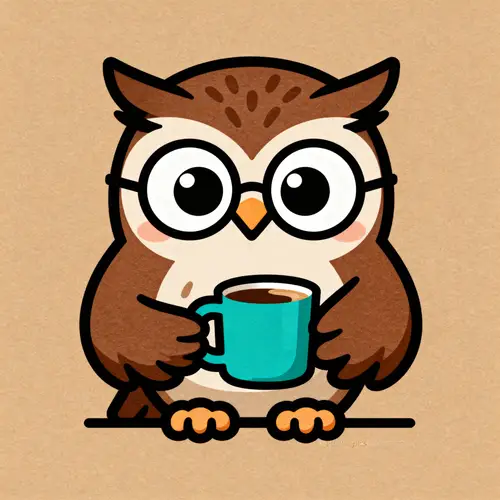 Charming Hootropics Owl Mascot Design