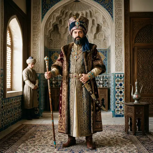 Authentic Seljuk Vizier Outfit Design