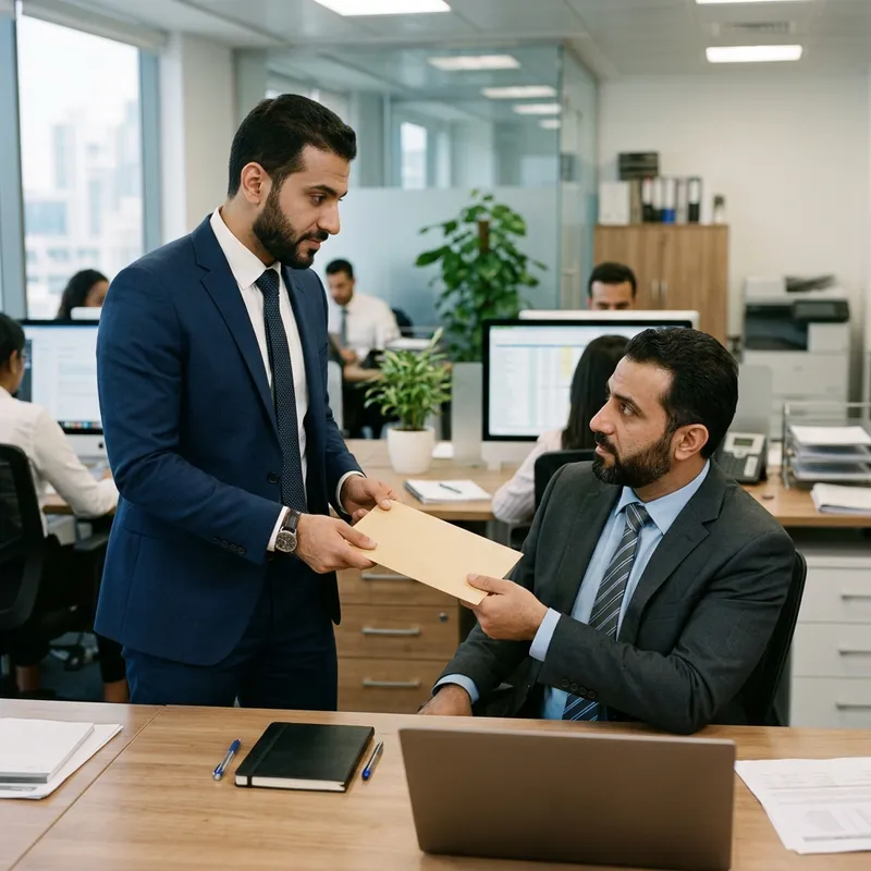 Omani Office Bribe Exchange: A Secretive Transaction