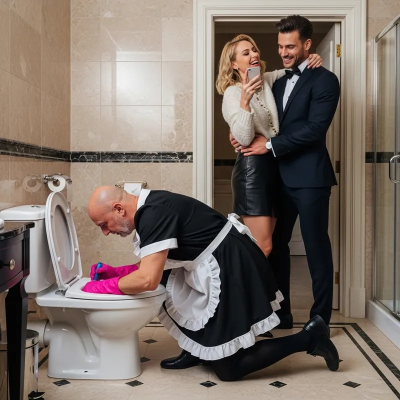 Miserable Maid: A Humorous Hotel Scene