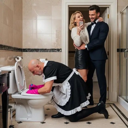 Miserable Maid: A Humorous Hotel Scene