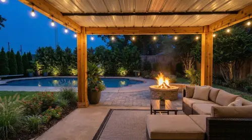 Evening Lighting Ideas for Outdoor Living Spaces