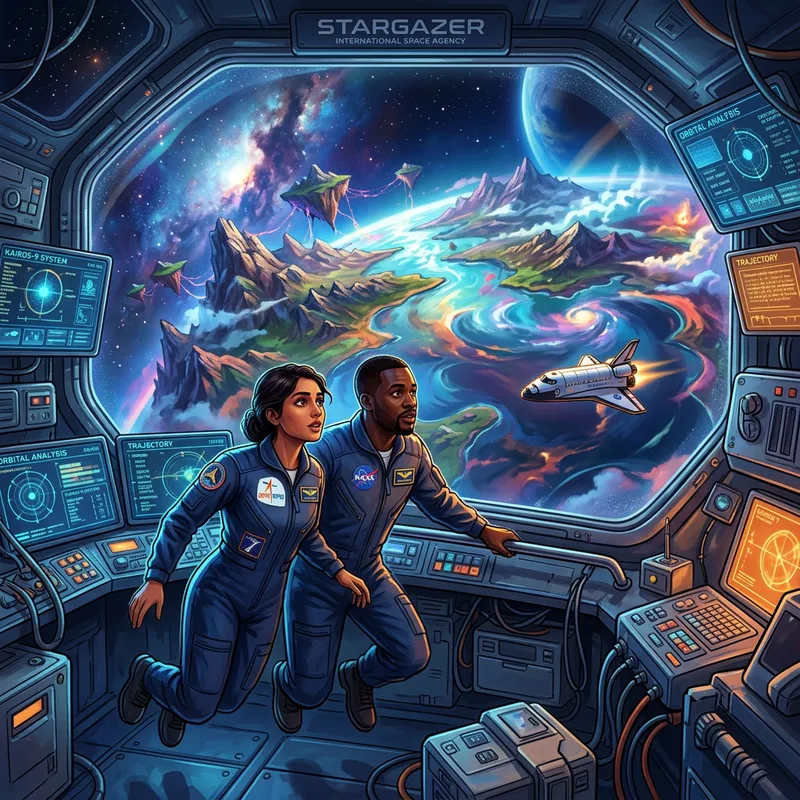 Multicolored Space Exploration with Diverse Astronauts