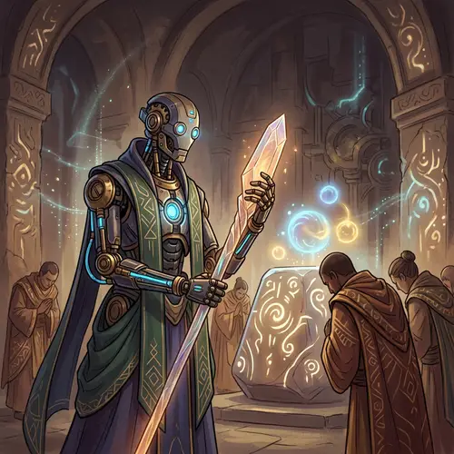 Fusion of Tradition and Technology: Robot in Ritualistic Ceremony