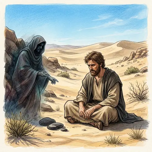Biblical Temptation: Spiritual Struggle in the Desert