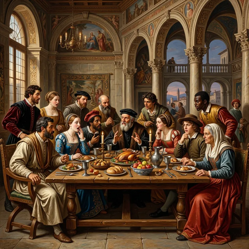 Artistic Representation of the Last Supper