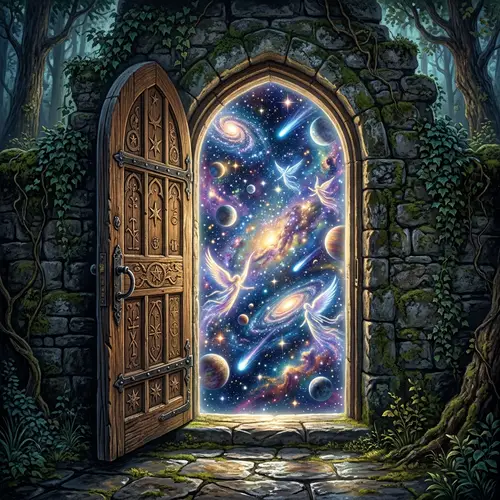 Celestial Doorway: Portal to a Cosmic Realm