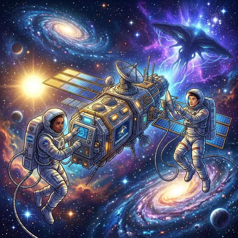 Amazing Space Exploration: Discovering Astronauts, Galaxies & Mysteries Amazing Space Exploration: Discovering Astronauts, Galaxies & Mysteries