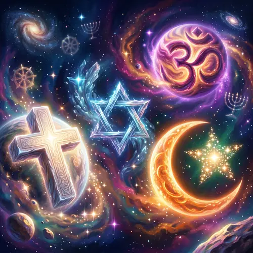 Celestial Bodies Transformed into Symbols of Faith