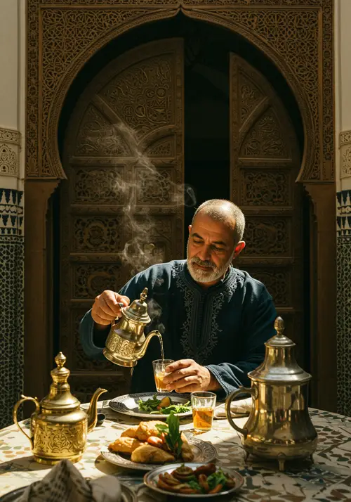 Traditional Moroccan Tea Experience