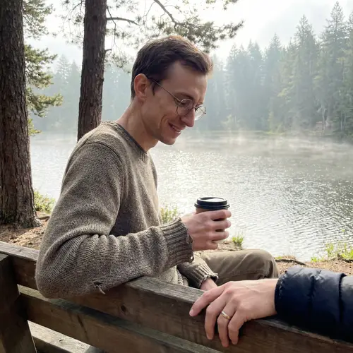 Serene Moments of a Gay Couple