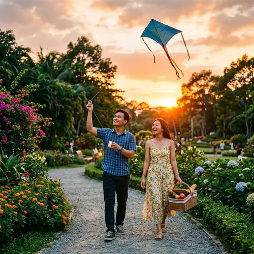 Cường's Romantic Day Out with His Girlfriend