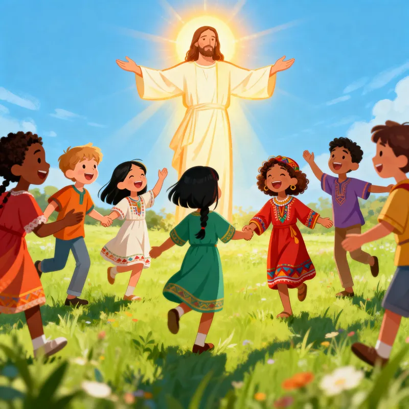 Jesus' Love Unites Children of Every Culture