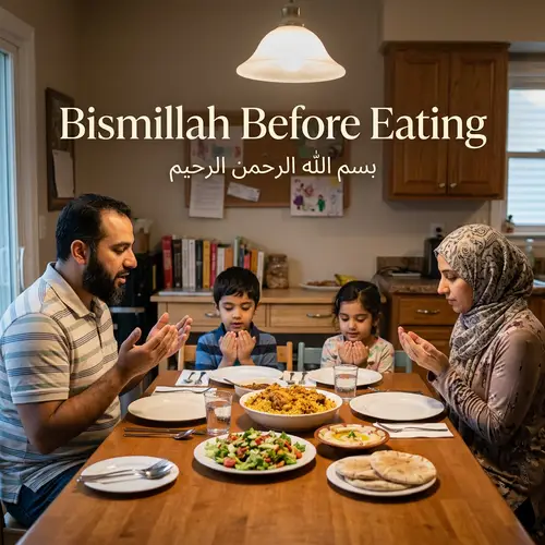 Bismillah Before Eating: A Meaningful Tradition