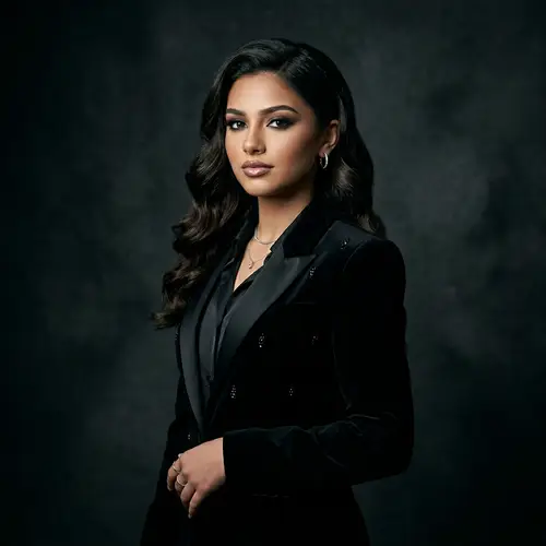 Celebrity Portrait of Salish Matter - High Fashion Style