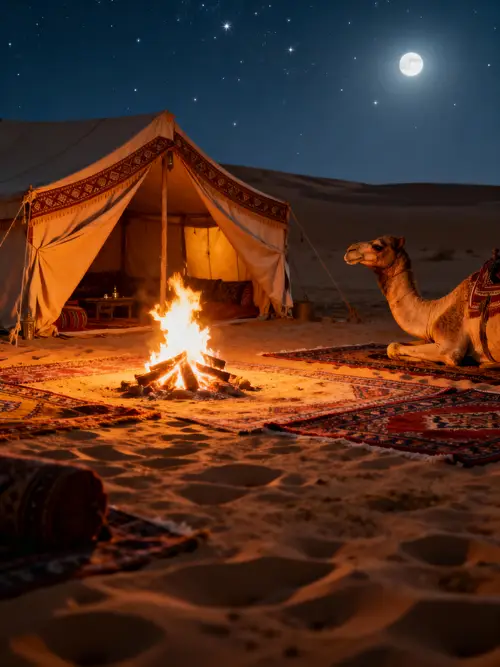 Experience a Bedouin Tent Night in the Desert