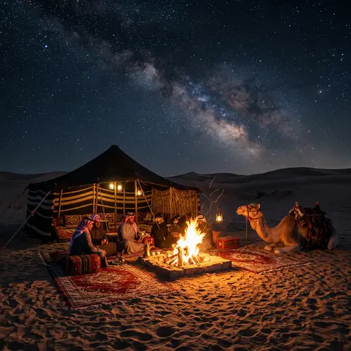 Experience a Bedouin Tent Night in the Desert