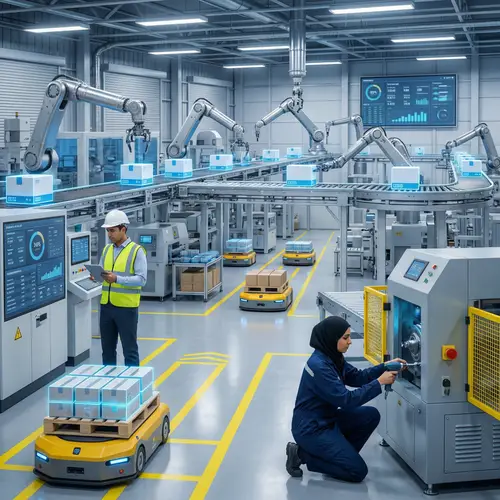 Advanced Industrial Automation: Industry 4.0 Vision