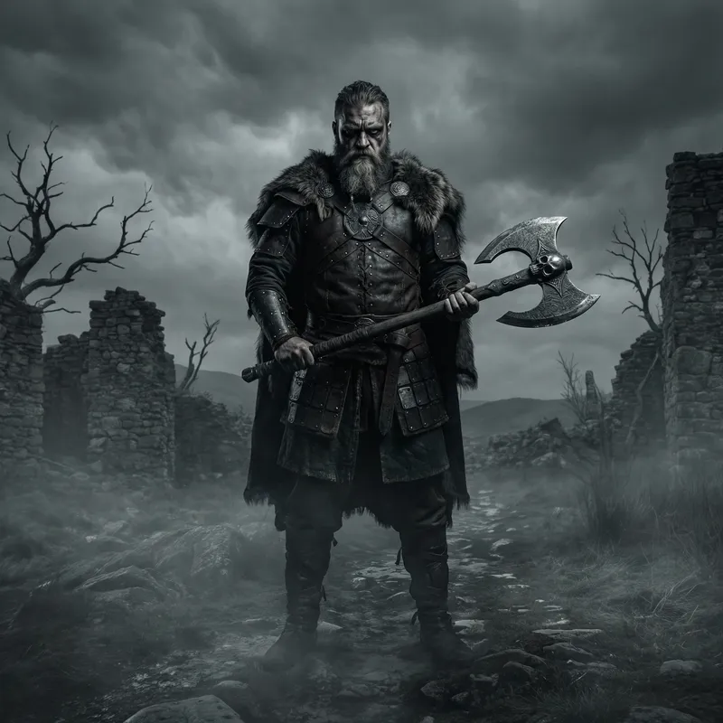 Epic Viking Warrior: A Grimdark Tale