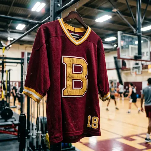 Vibrant Boston B Practice Jersey - Hyper-Realistic Design