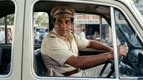 Dharmendra as Driver in Chupke Chupke