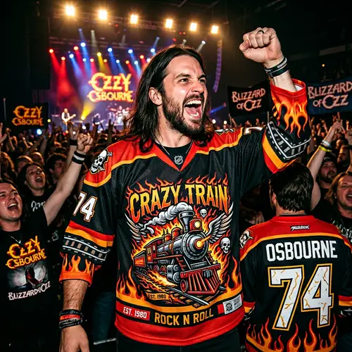 Crazy Train Jersey - Stylish & Unique Design